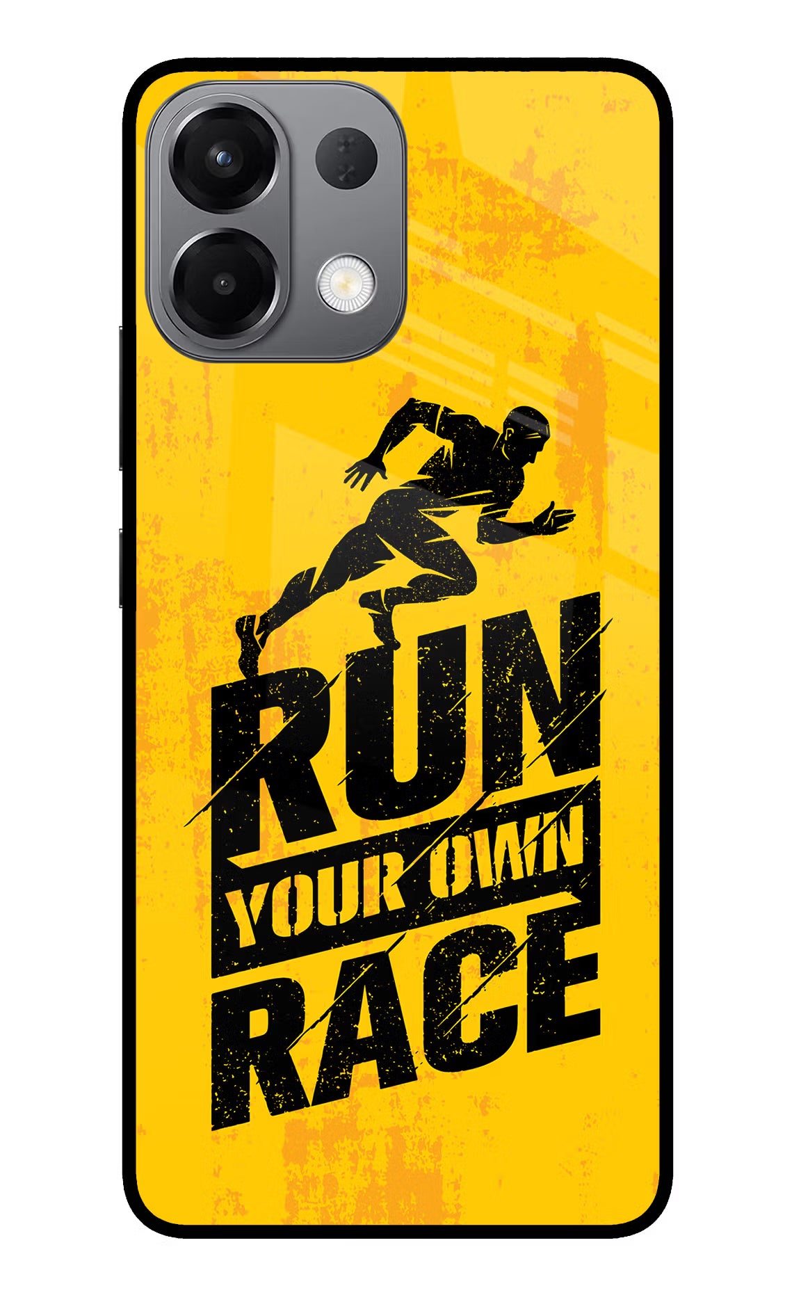 Run Your Own Race Oppo K13 5G Glass Case