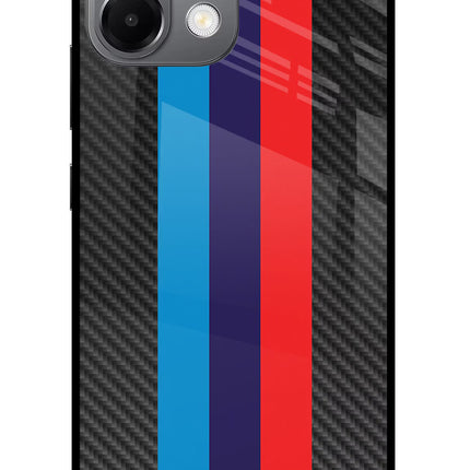 BMW Stripes Pattern Oppo K13 5G Glass Case Back Cover by Casekaro