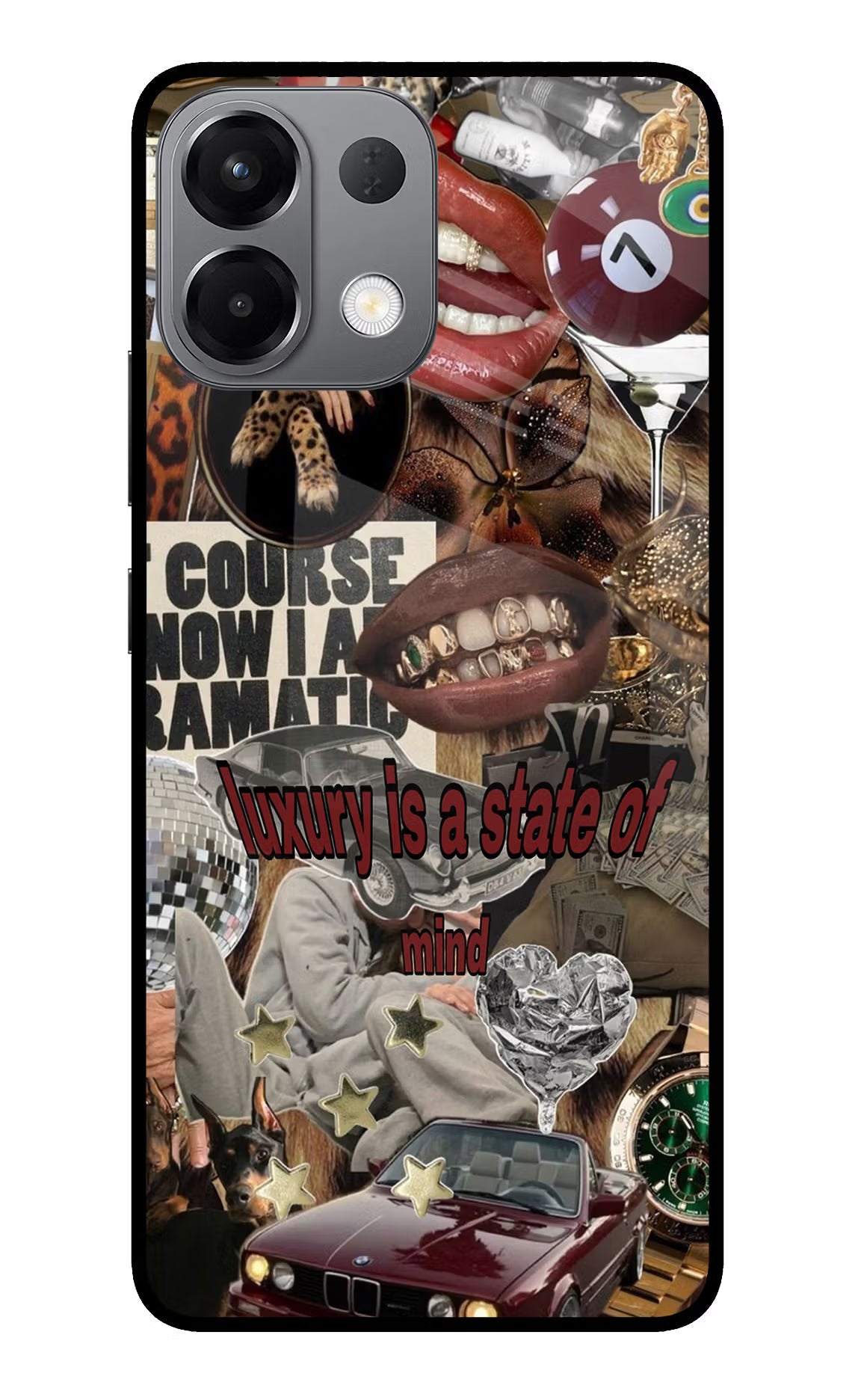 Luxury Oppo K13 5G Glass Case Back Cover by Casekaro