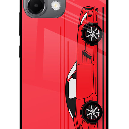Red Velocity Oppo K13 5G Glass Case