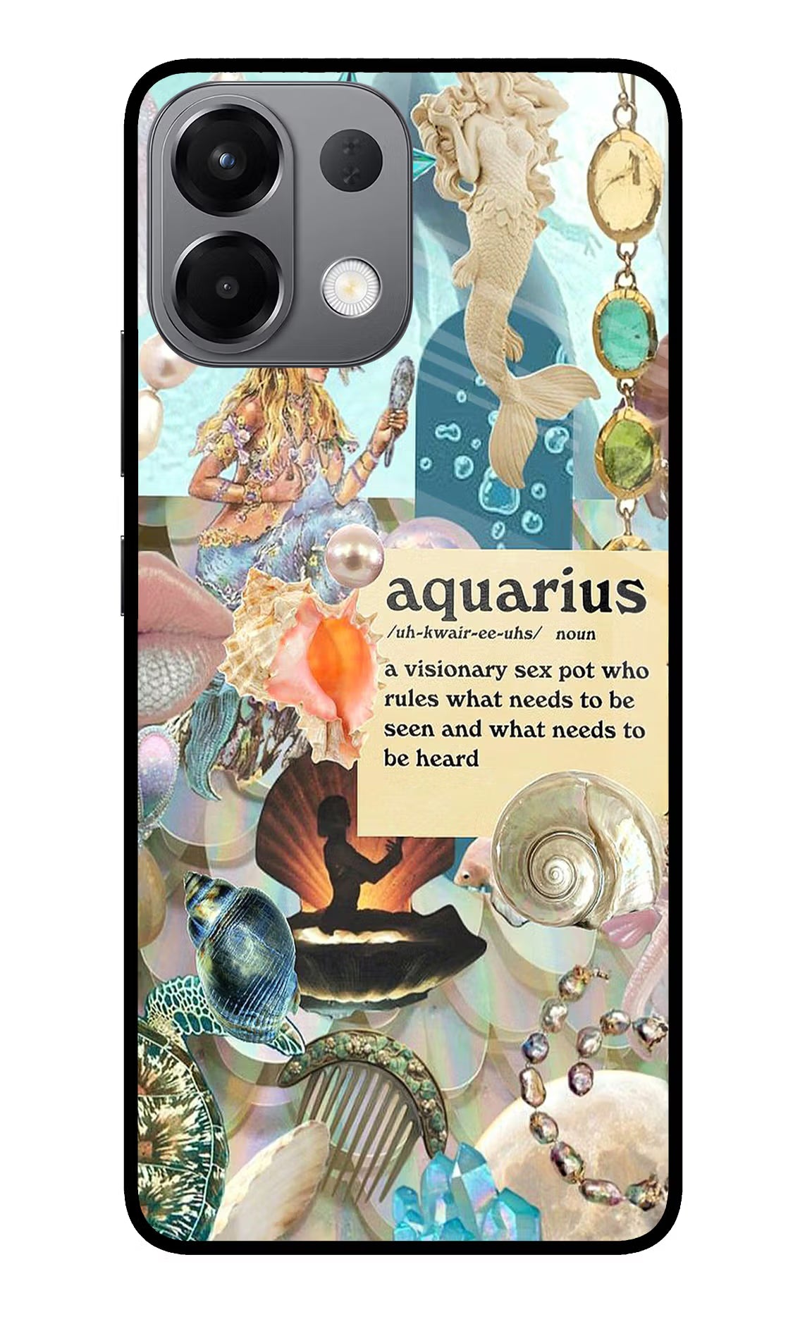 Aquarius Zodiac Oppo K13 5G Glass Case