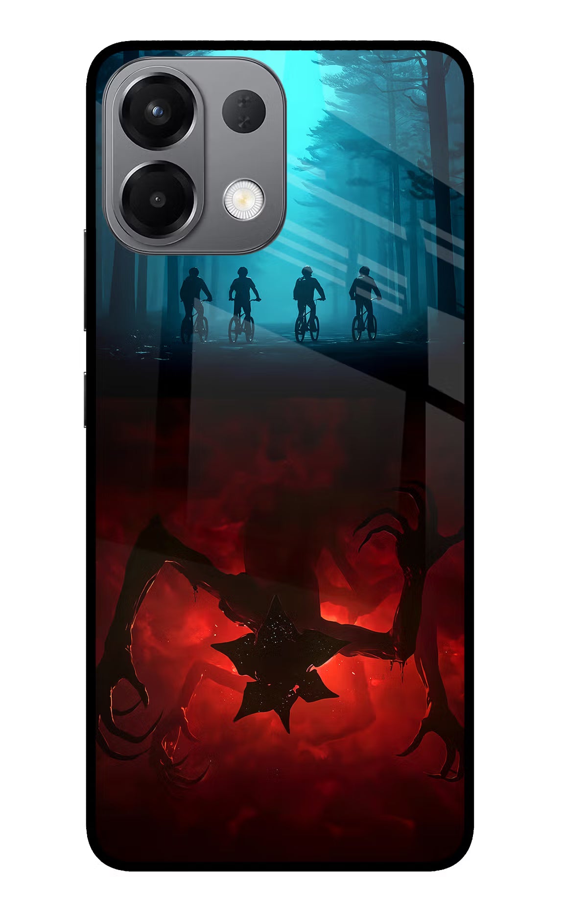Ordinary Things Downside Up Oppo K13 5G Glass Case Back Cover by Casekaro