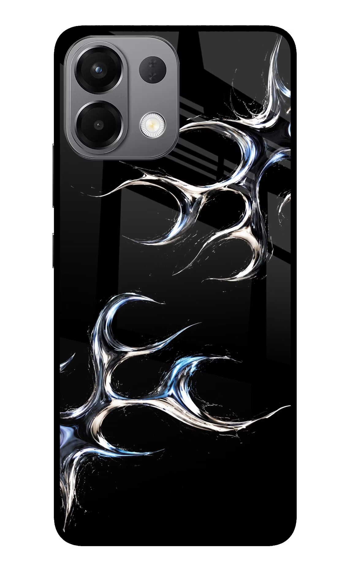 Chrome Tribal Oppo K13 5G Glass Case Back Cover by Casekaro