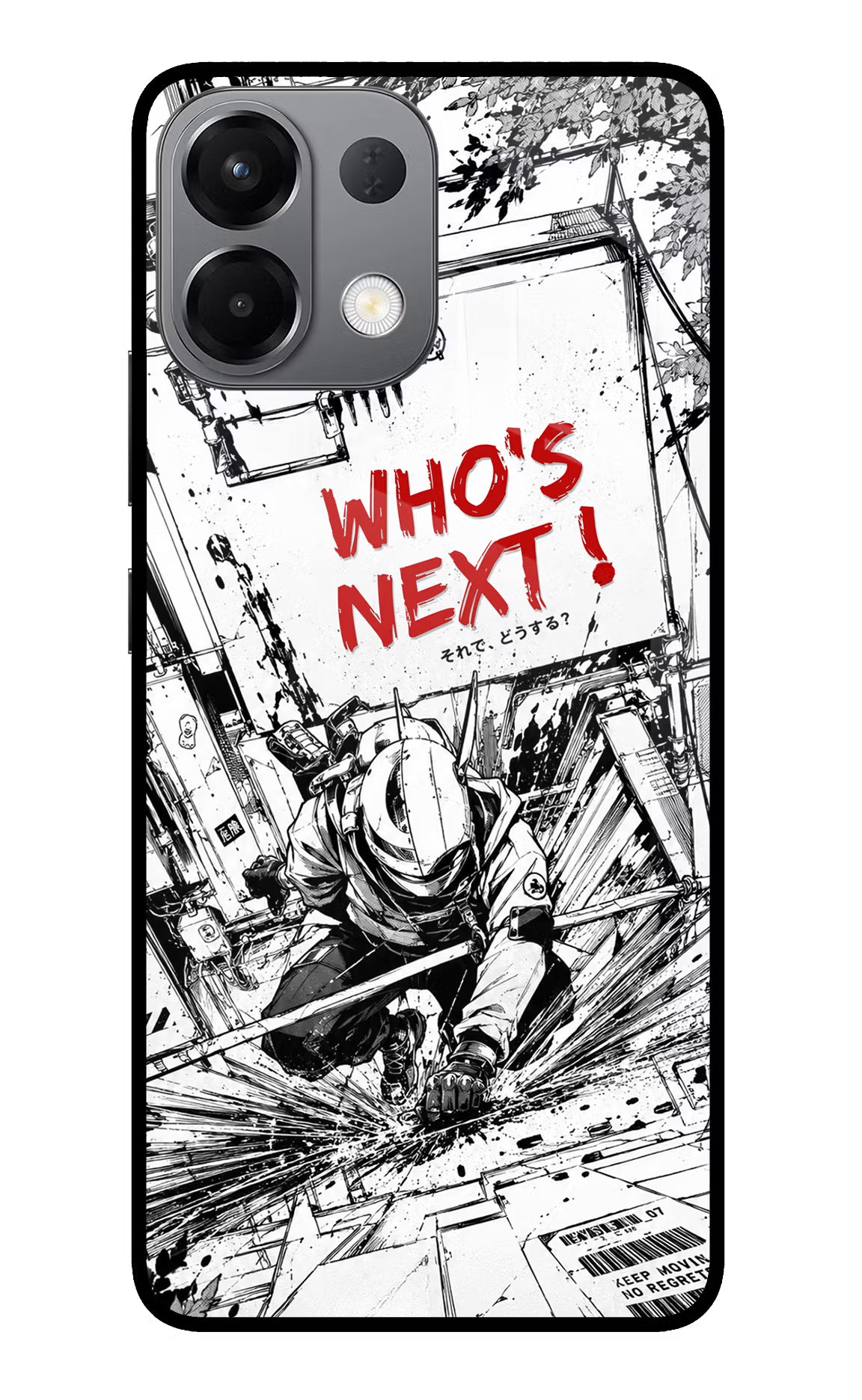 Who's Next Oppo K13 5G Glass Case Back Cover by Casekaro