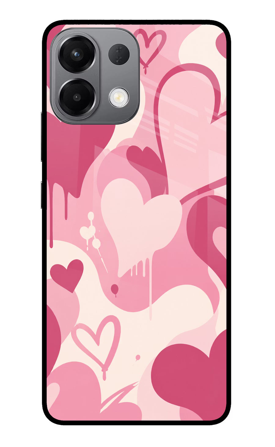 Hearty case Oppo K13 5G Back Cover, Glass case