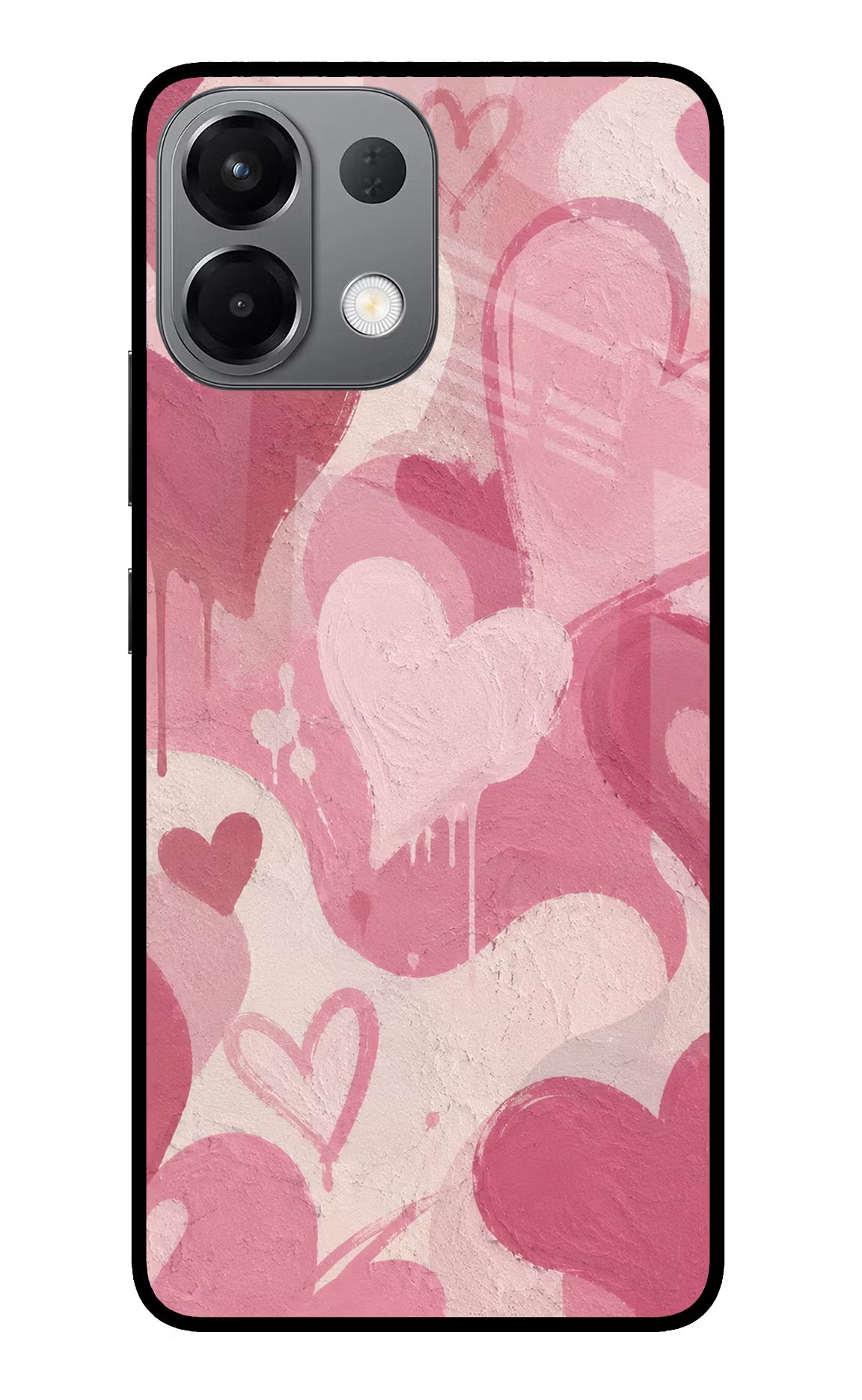 Hearty case Oppo K13 5G Glass Case Back Cover by Casekaro