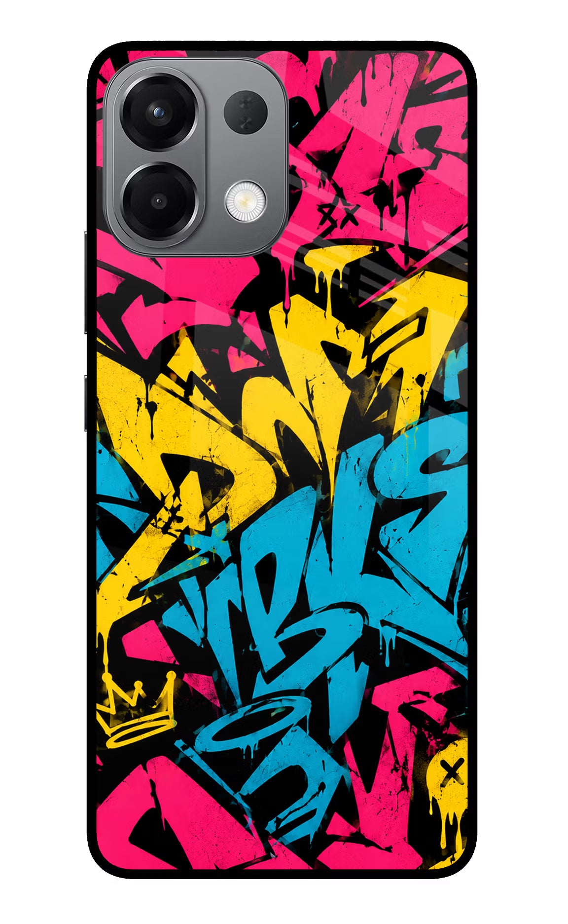 Graffiti Vibe Oppo K13 5G Glass Case