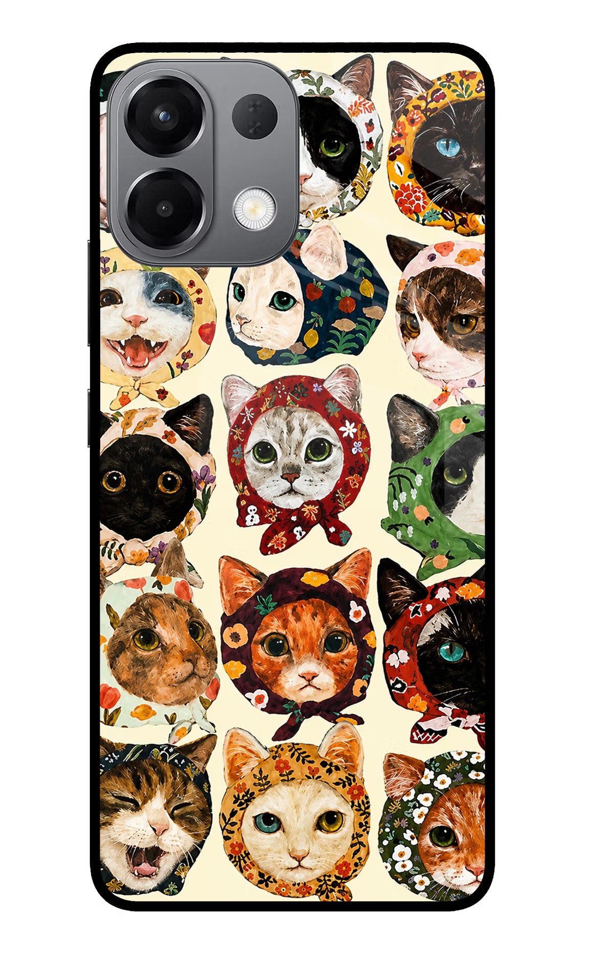 Cool Cat Oppo K13 5G Glass Case
