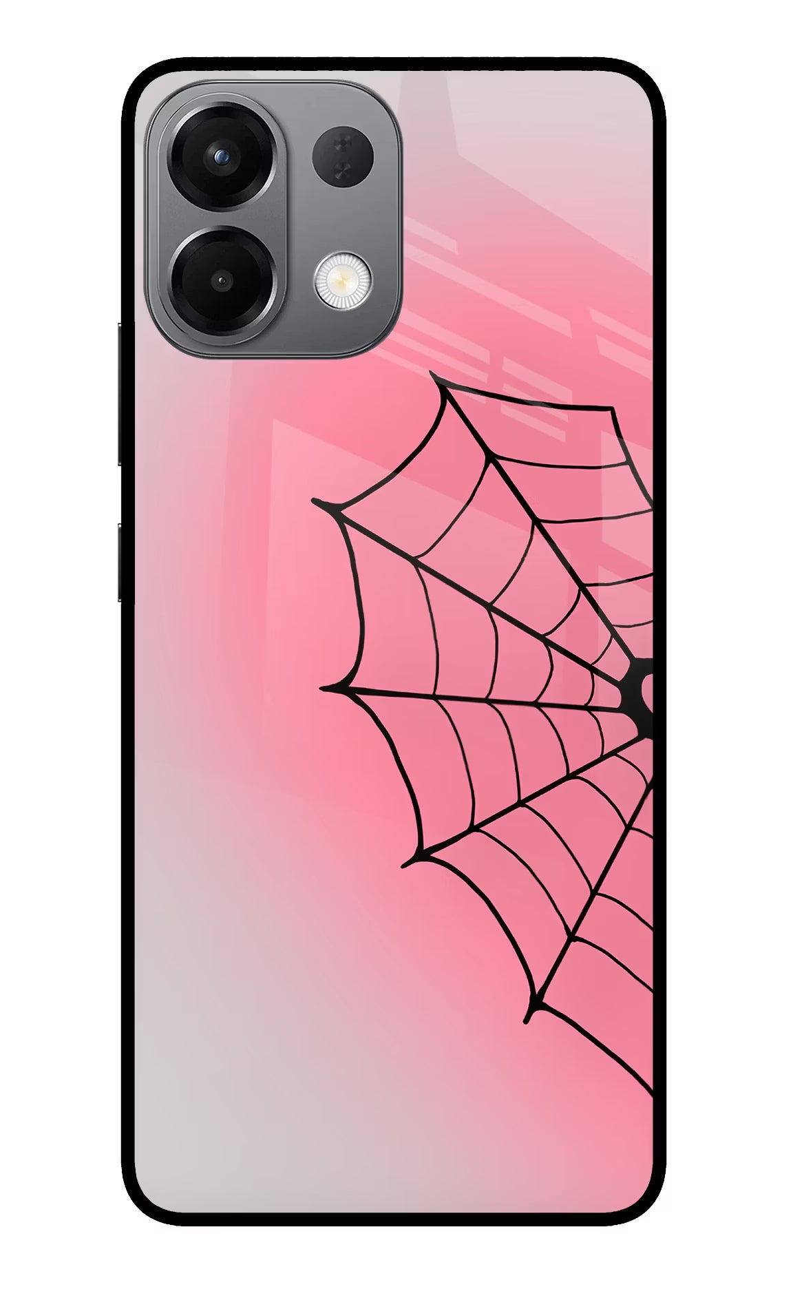 Pink Web Oppo K13 5G Glass Case