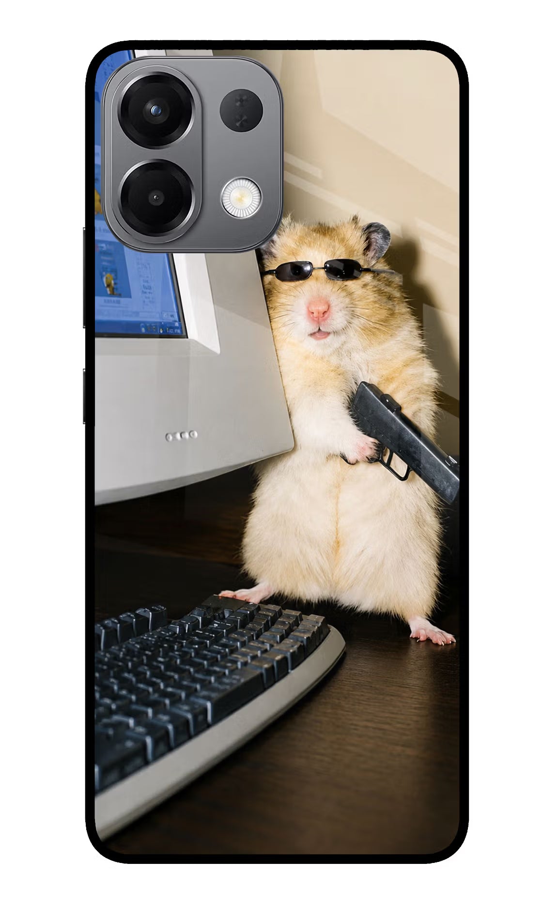 Hacker Hamster Oppo K13 5G Glass Case