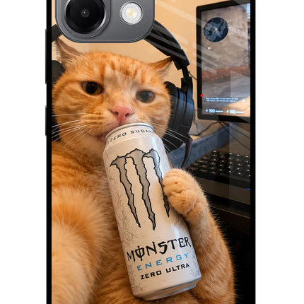 Gamer Cat Energy Oppo K13 5G Glass Case