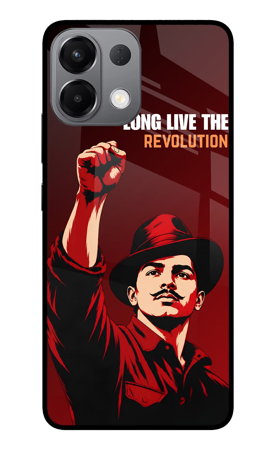 Bhagat Singh Revolution Oppo K13 5G Glass Case