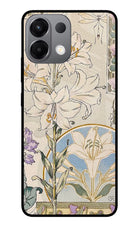 White Lily Oppo K13 5G Glass Case