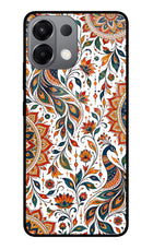 White Mayura Oppo K13 5G Glass Case