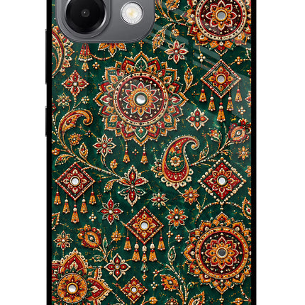 Green Pataka Oppo K13 5G Glass Case