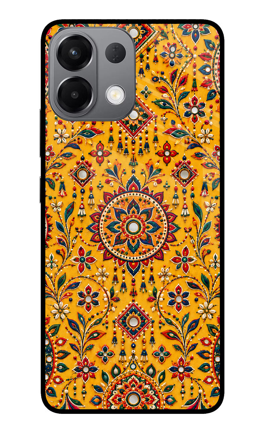 Sunlit Aura Oppo K13 5G Back Cover, Glass case