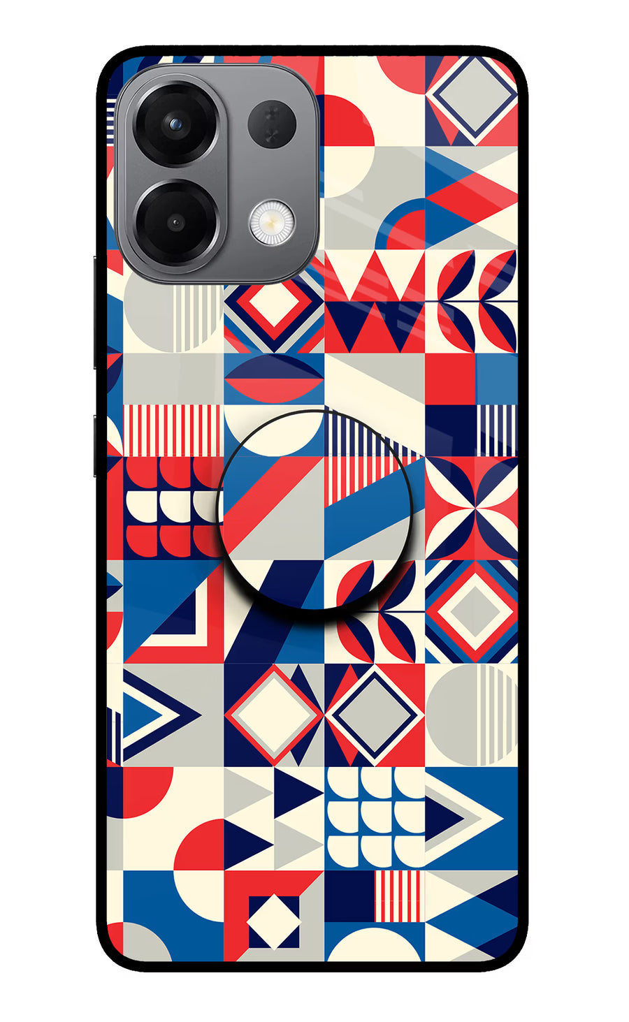 Colorful Pattern Oppo K13 5G Pop Case, Glass case
