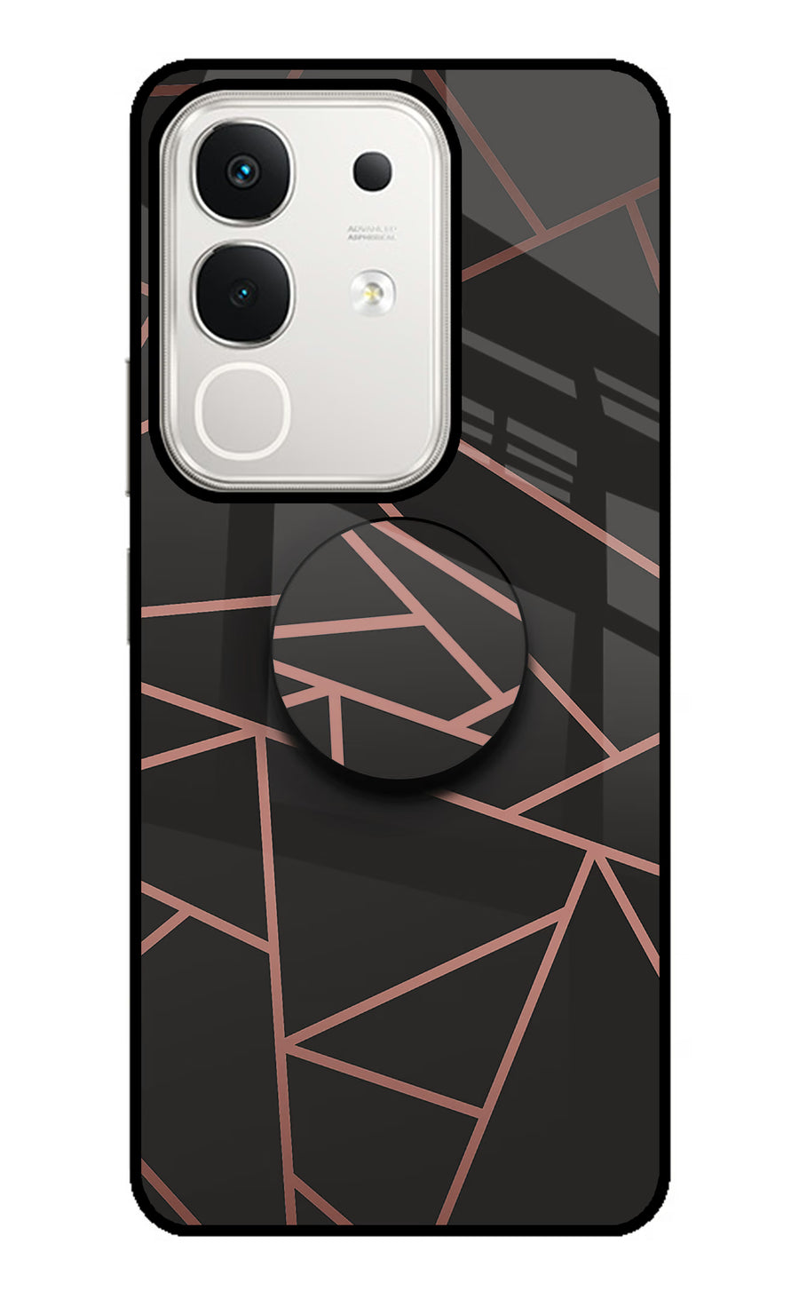 Geometric Pattern iQOO Z10x 5G Pop Case, Glass case