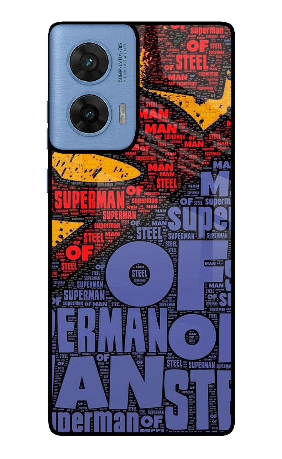 Superman Moto G96 5G Back Cover, Glass case