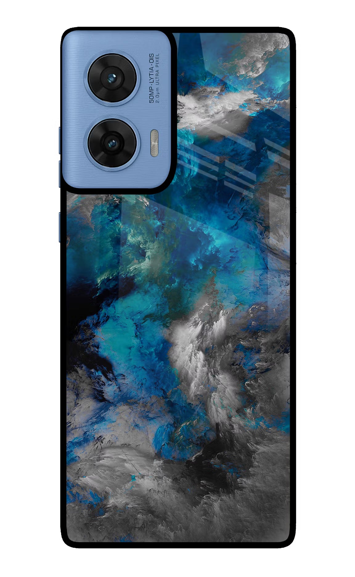 Artwork Moto G96 5G Glass Case Back Cover by Casekaro