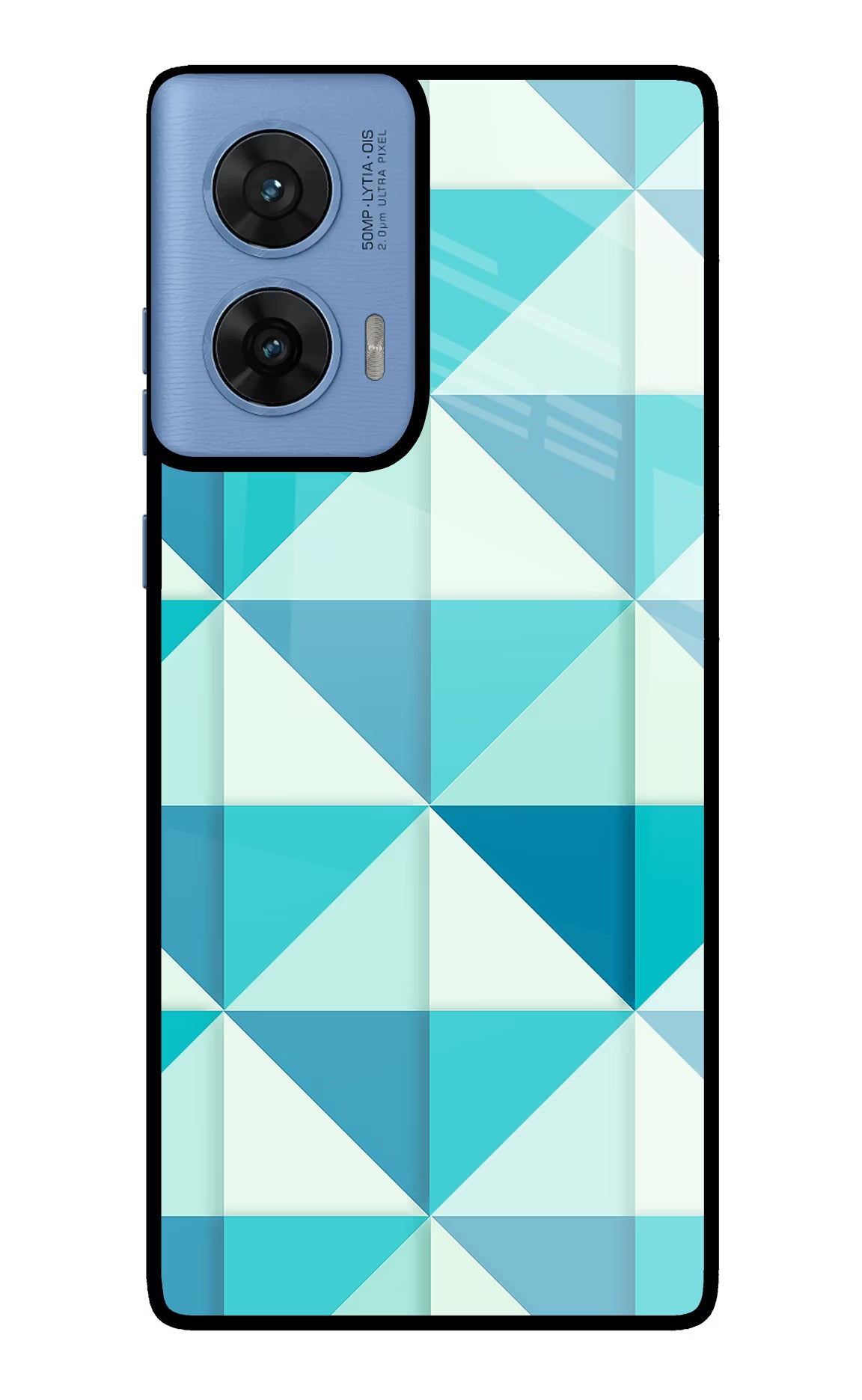 Abstract Moto G96 5G Glass Case Back Cover by Casekaro