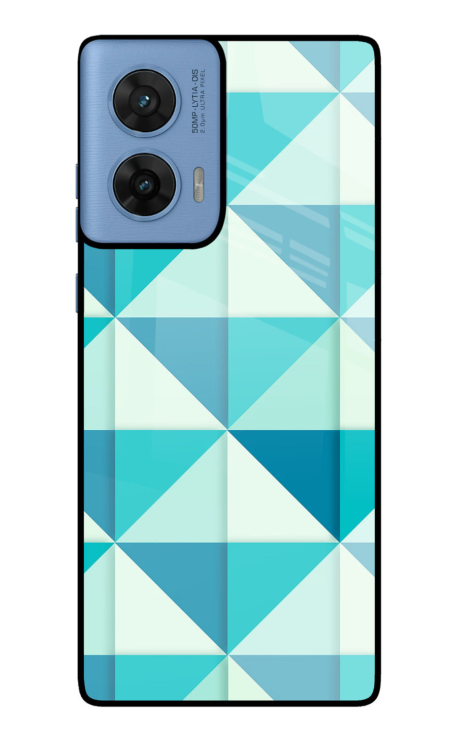 Abstract Moto G96 5G Back Cover, Glass case