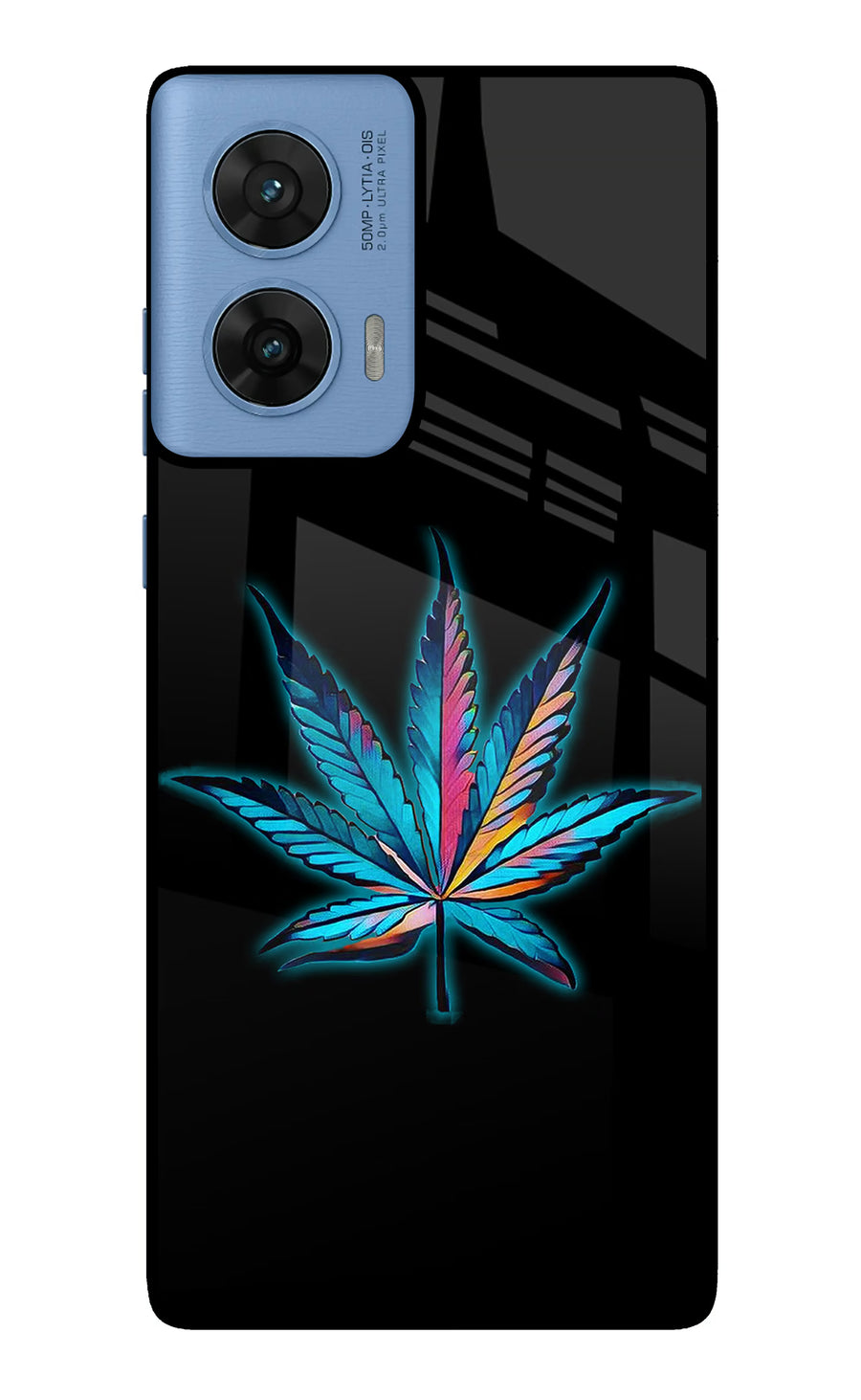 Weed Moto G96 5G Back Cover, Glass case