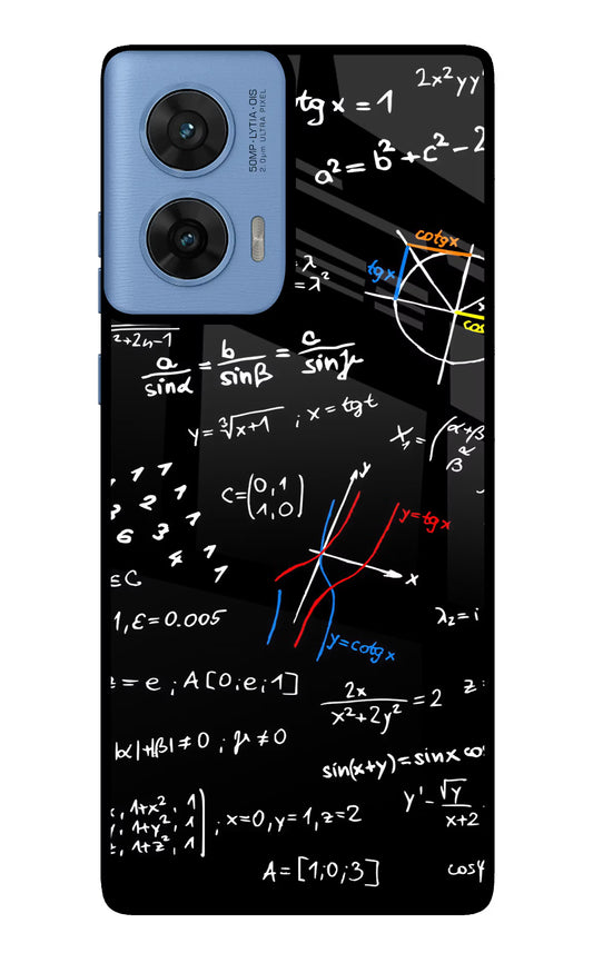 Mathematics Formula Moto G96 5G Glass Case