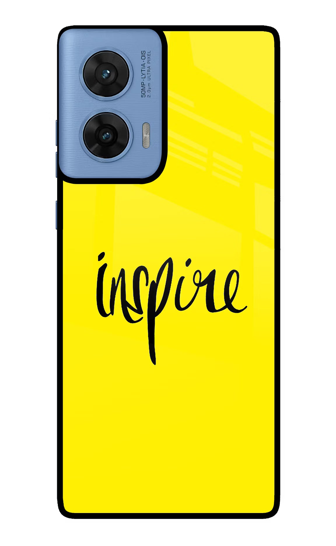 Inspire Moto G96 5G Glass Case Back Cover by Casekaro