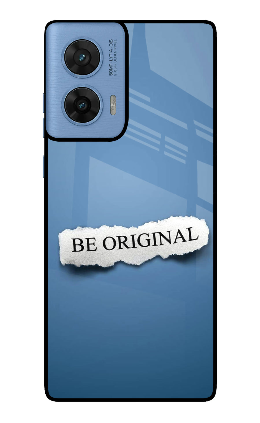 Be Original Moto G96 5G Back Cover, Glass case