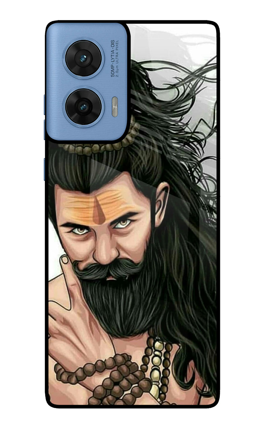 Mahadev Moto G96 5G Back Cover, Glass case