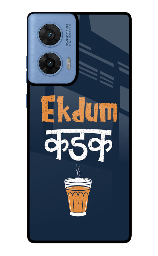 Ekdum Kadak Chai Moto G96 5G Glass Case