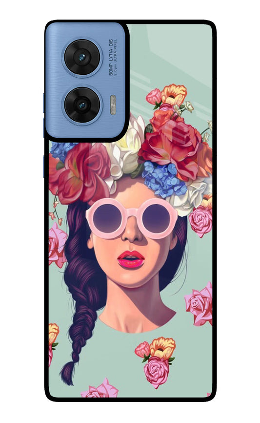 Pretty Girl Moto G96 5G Glass Case
