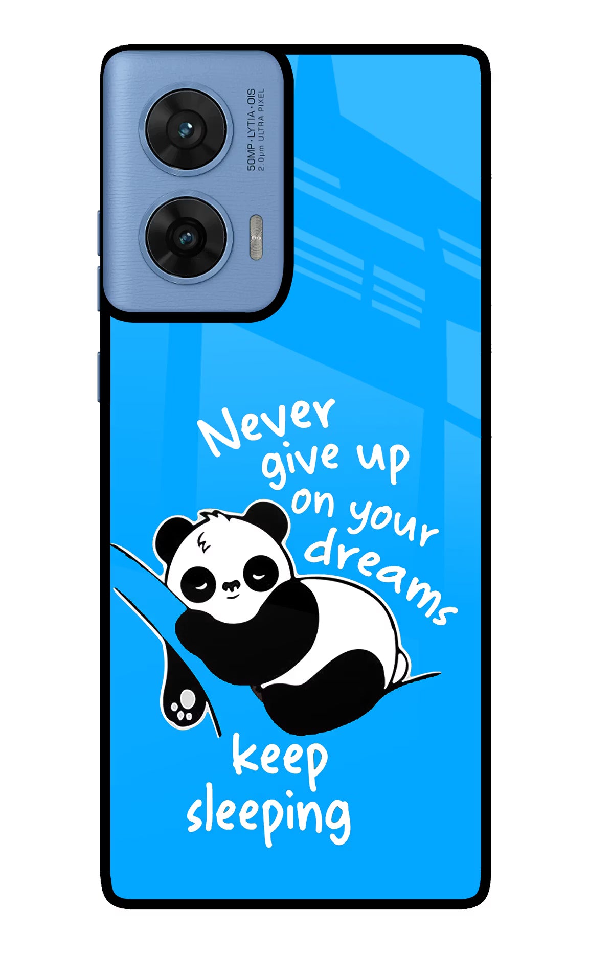 Keep Sleeping Moto G96 5G Glass Case