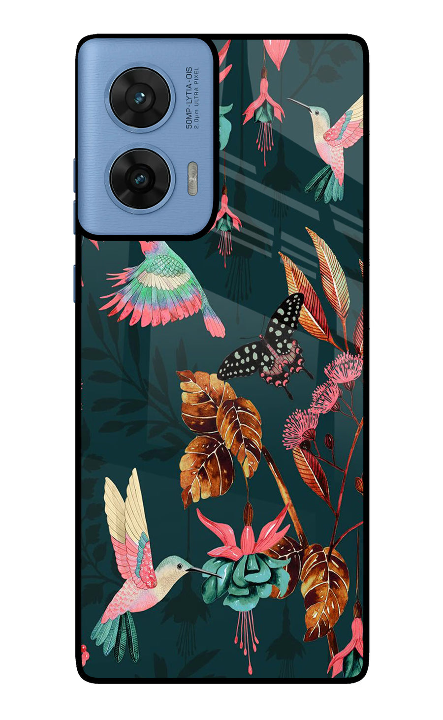 Birds Moto G96 5G Back Cover, Glass case