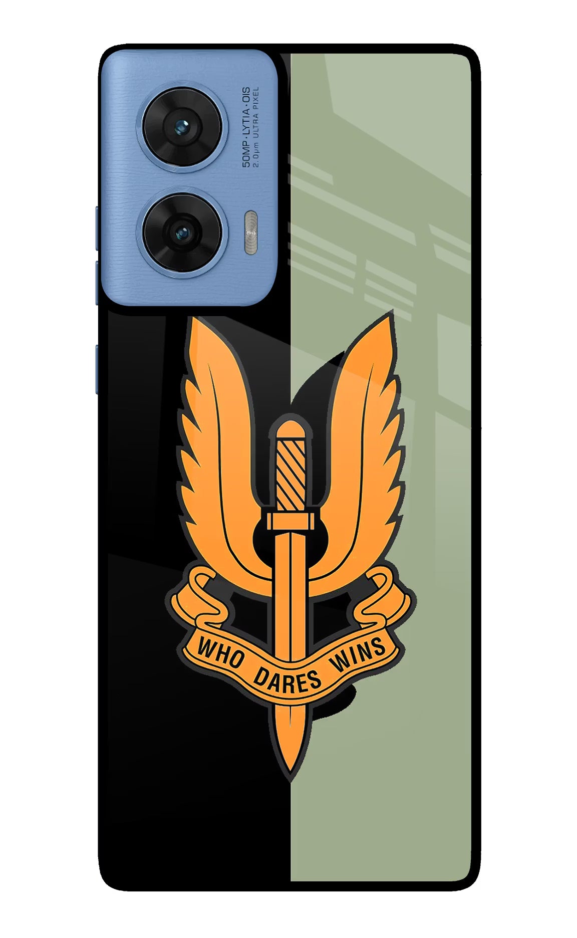 Balidan Logo Moto G96 5G Glass Case