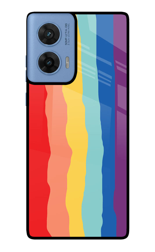 Rainbow Moto G96 5G Glass Case