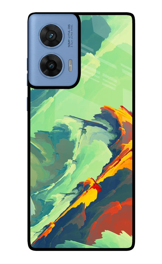 Paint Art Moto G96 5G Glass Case