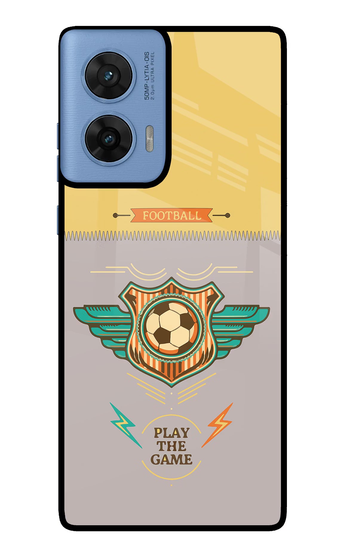 Football Moto G96 5G Glass Case