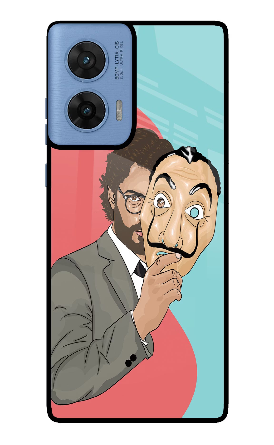 Professor Moto G96 5G Glass Case