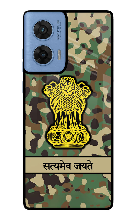 Satyamev Jayate Army Moto G96 5G Glass Case
