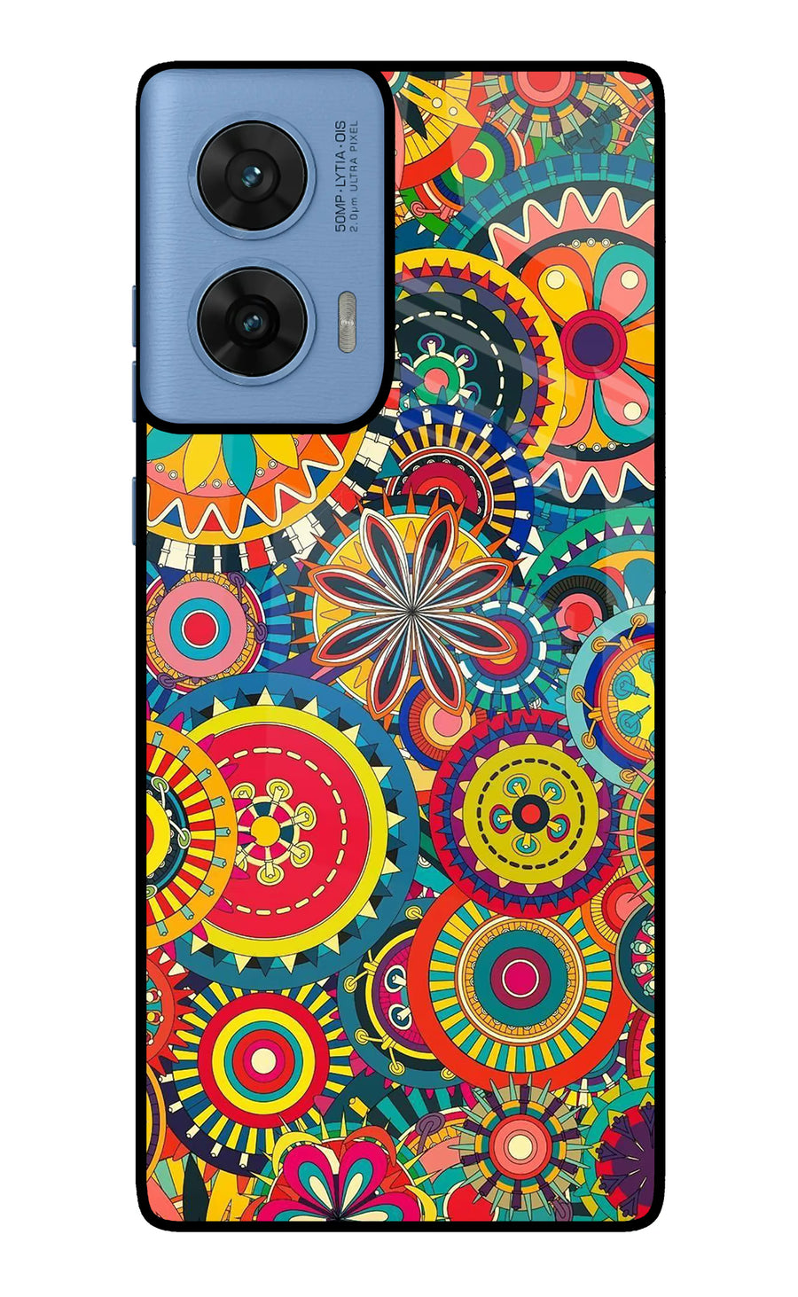 Gol Gol Art Moto G96 5G Back Cover, Glass case
