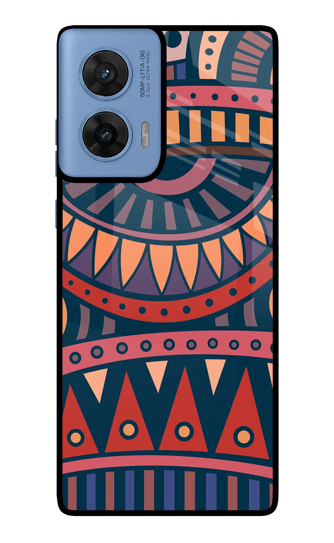 African Culture Design Moto G96 5G Glass Case