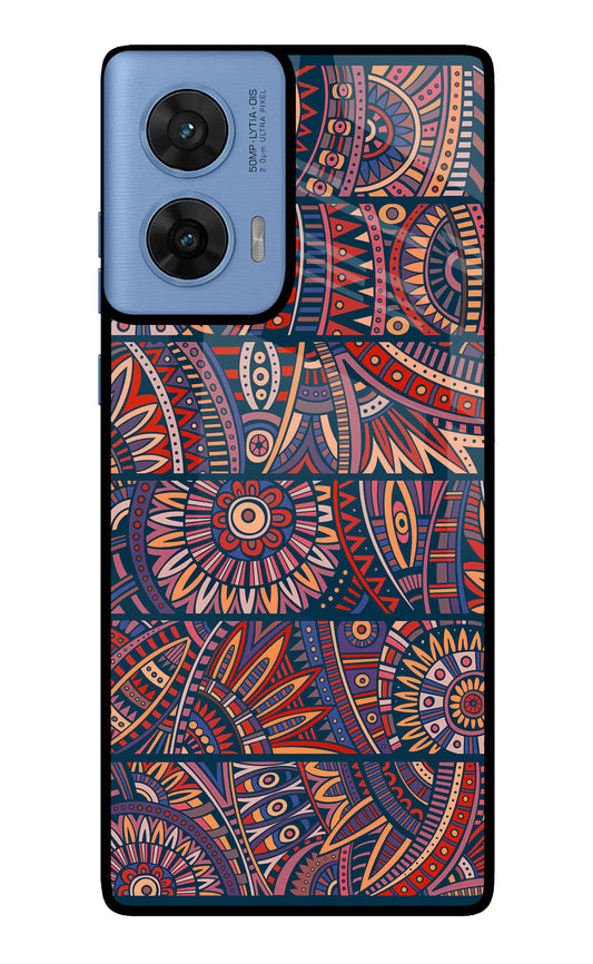 African Culture Design Moto G96 5G Glass Case