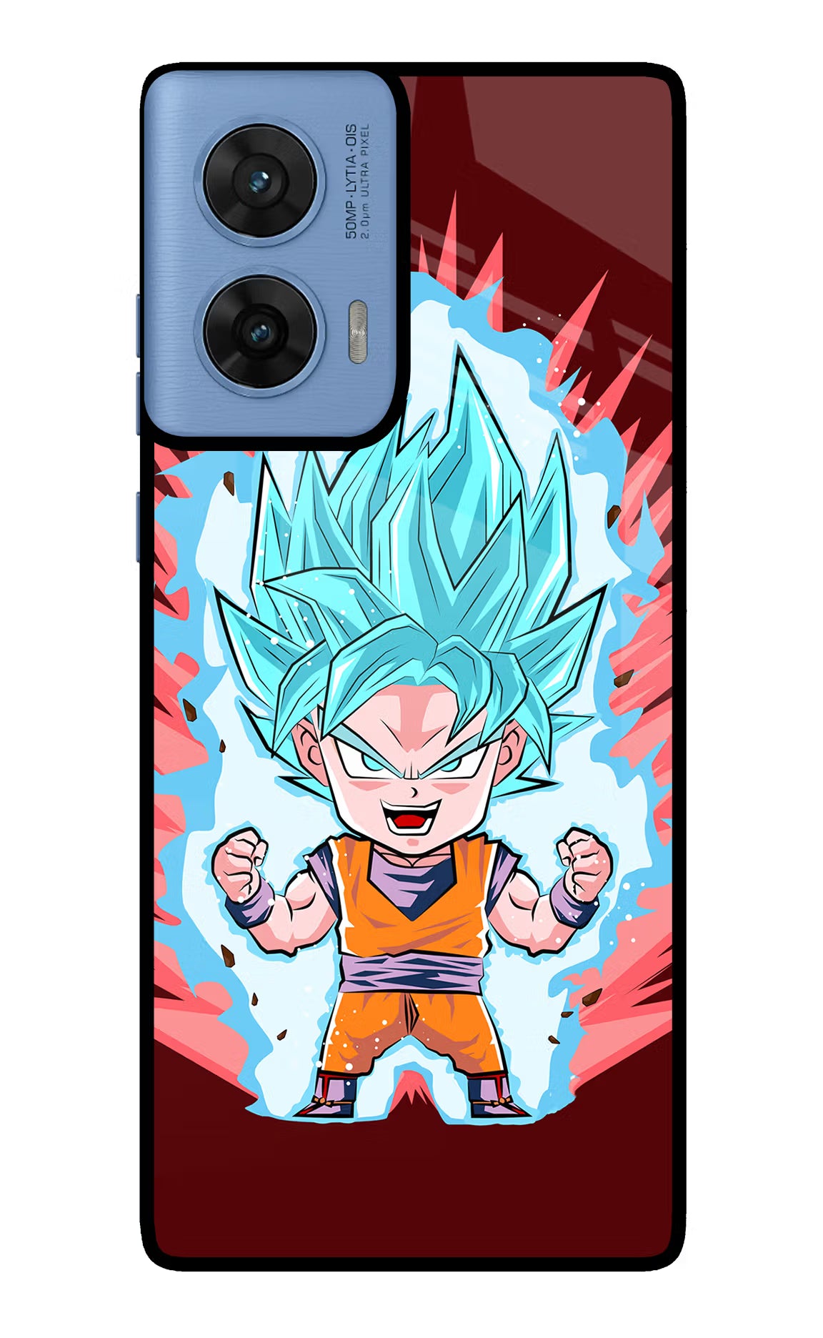 Goku Little Moto G96 5G Glass Case