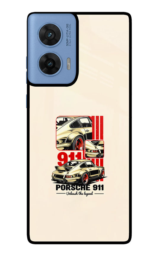 Classic Porsche 911 Moto G96 5G Glass Case