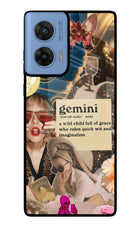 Gemini Zodiac Moto G96 5G Glass Case