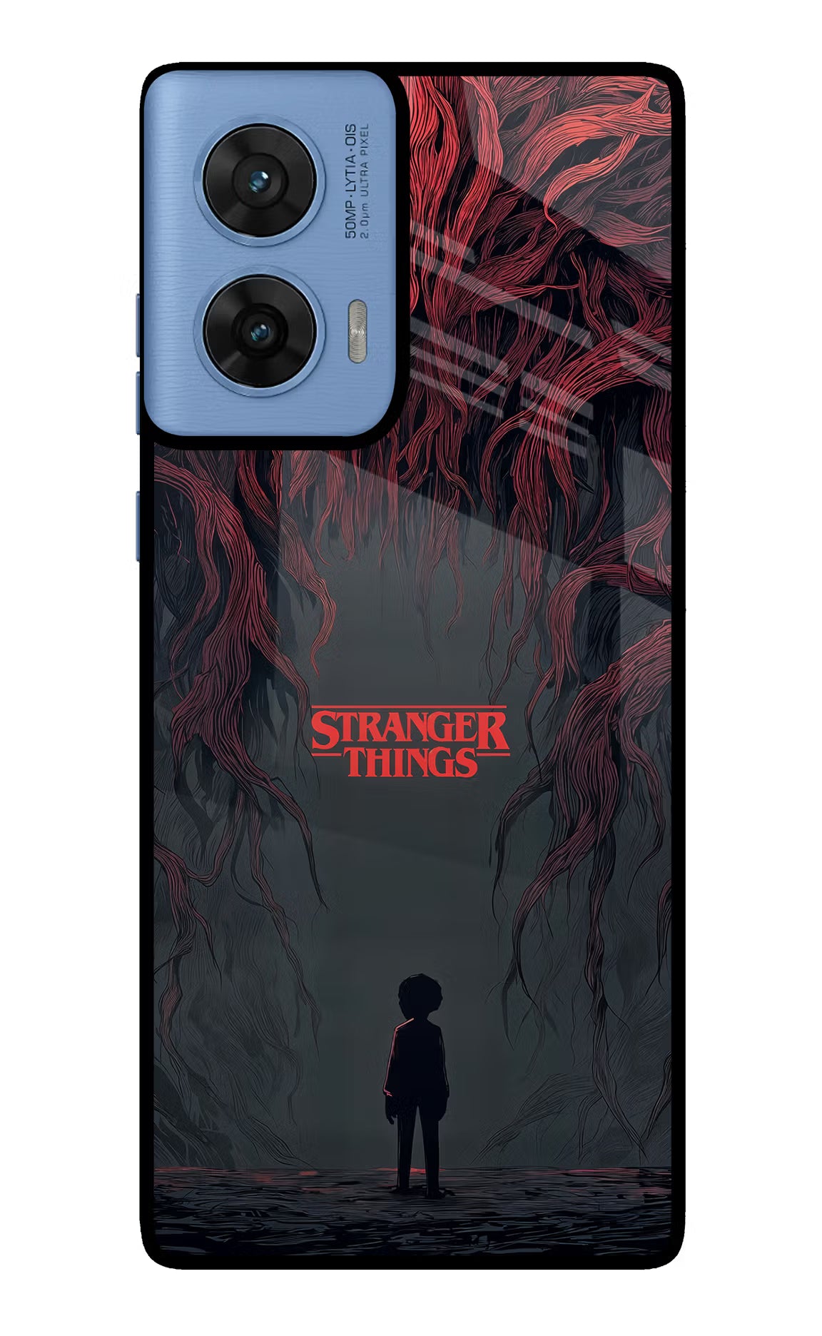 Ordinary Things Dark Side Moto G96 5G Glass Case Back Cover by Casekaro