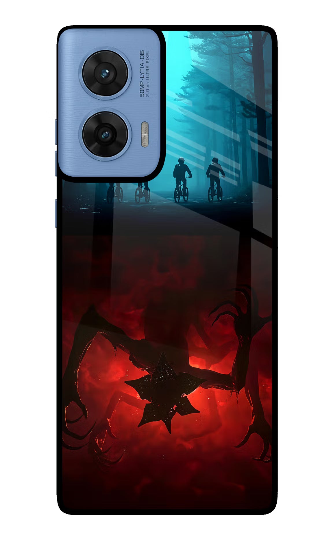 Ordinary Things Downside Up Moto G96 5G Glass Case Back Cover by Casekaro