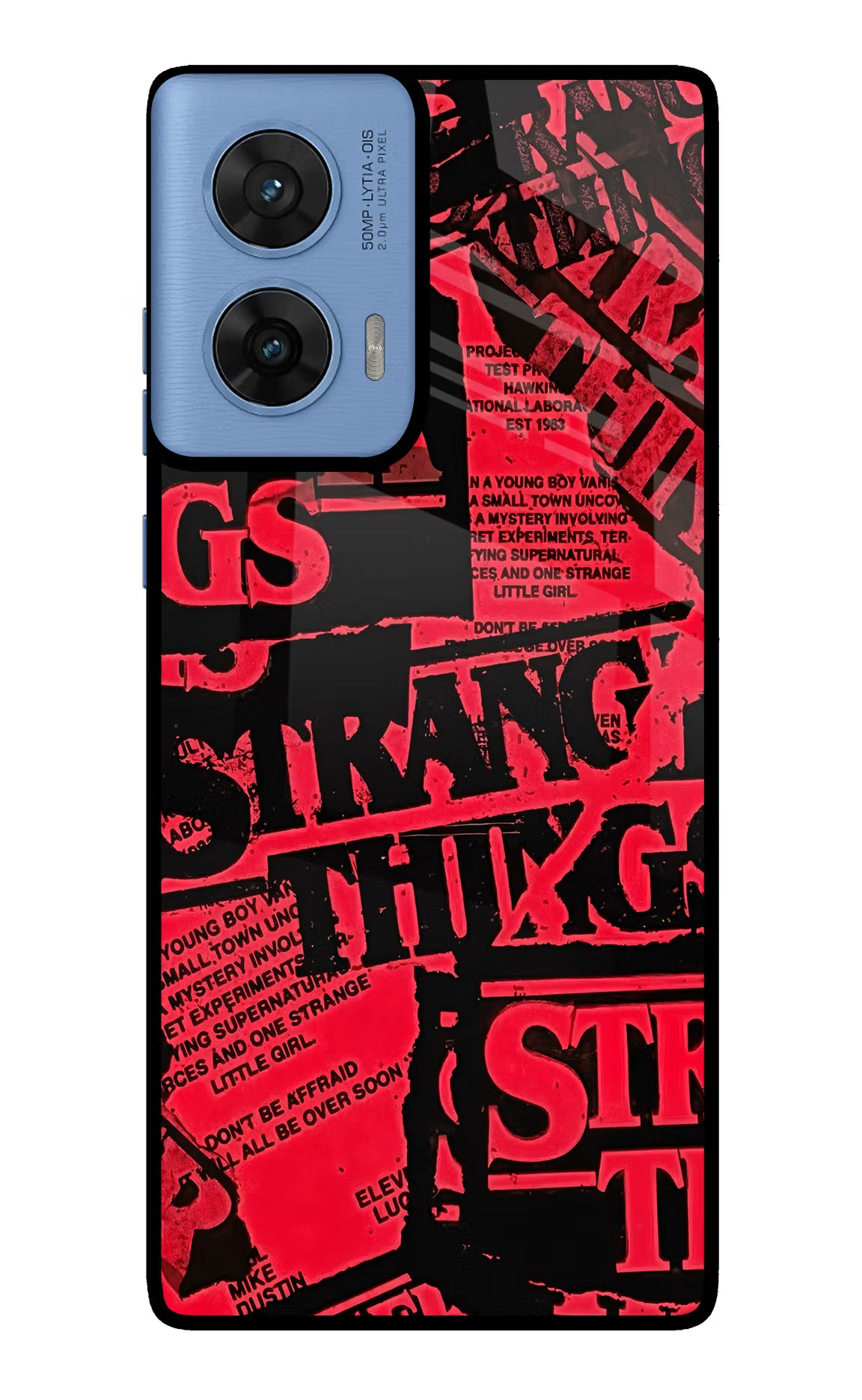 Ordinary Things Moto G96 5G Glass Case Back Cover by Casekaro
